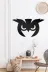 AHWALL AW000107 Baykuş Figürlü Dekoratif Ahşap Tablo 1
