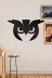 AHWALL AW000107 Baykuş Figürlü Dekoratif Ahşap Tablo 4