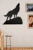 AHWALL AW000113 Kurt Figürlü Dekoratif Ahşap Tablo 2