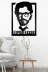 AHWALL AW00022 El Professor Figürlü Dekoratif Ahşap Tablo 3