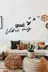 AHWALL AW00232 Good Vibes Only Yazılı Dekoratif Ahşap Tablo 2