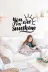 AHWALL AW00252 You Are My Sunshine Yazılı Dekoratif Ahşap Tablo 2