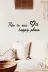 AHWALL AW00253 This Is Our Happy Place Yazılı Dekoratif Ahşap Tablo 1