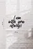 AHWALL AW00280 I Am With You Always Yazılı Dekoratif Ahşap Tablo 3