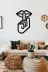 AHWALL AW00371 Sus Işareti Temalı Dekoratif Ahşap Tablo 2