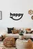 AHWALL AW00394 Happy Temalı Dekoratif Ahşap Tablo 2