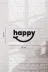 AHWALL AW00394 Happy Temalı Dekoratif Ahşap Tablo 3