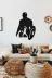 AHWALL OA0002-40 Captain America Temalı Dekoratif Ahşap Tablo 2