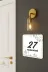 AHWALL TYCD0EEC23B1770A4E6319600 Kişiye Özel Çiçek, Kuş Temalı, Baskılı Ahşap Kapı Numarası 1