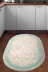 Alanur Home 1376-Trend-Banyo-Oval Eko Trend Djt Banyo Paspası Yıkanabilir Kaymaz Taban 1376 Oval Klasik Turkuaz 3