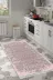 Alanur Home 1488-Trend-Banyo Eko Trend Djt Banyo Paspası Yıkanabilir Kaymaz Taban 1488 Modern Pudra 3