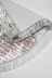 Alanur Home 400635-K-S-Oval Pudra Trend Keçe Tabanlı Saçaklı Dijital Oval Halı 4