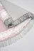 Alanur Home 410602-O Alanur Trend Kaymaz Taban Oval Saçaklı Dijital Banyo 2'li Klozet Takımı Pudra 4