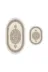 Alanur Home 410602-O Alanur Trend Kaymaz Taban Oval Saçaklı Dijital Banyo Takımı Kahve 1