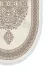 Alanur Home 410602-O Alanur Trend Kaymaz Taban Oval Saçaklı Dijital Banyo Takımı Kahve 3