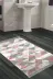 Alanur Home 661-Trend-Banyo Eko Trend Djt Banyo Paspası Yıkanabilir Kaymaz Taban 661 Iskandinav Pudra 1