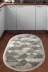 Alanur Home 661-Trend-Banyo-Oval Eko Trend Djt Banyo Paspası Yıkanabilir Kaymaz Taban 661 Oval Iskandinav Bej 3