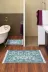 Alanur Home 744-eko-klozet-K-S Eko Trend Djt 2 Li Yıkanabilir Kaymaz Taban Banyo Paspas 744 Vintage Mavi (60 X 100 - 50 X 60) 1