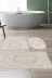 Alanur Home 747-banyo-paspas-K-S Eko Djt 3 Lü Yıkanabilir Kaymaz Taban Banyo Paspas Seti 747 Klasik Bej 1