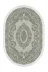 Alanur Home 747-Trend-Oval Eko Trend Djt Halı Yıkanabilir Kaymaz Taban 747 Oval Klasik Gri 2