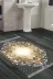 Alanur Home 759-Trend-Banyo Eko Trend Djt Banyo Paspası Yıkanabilir Kaymaz Taban 759 Patchwork Siyah 1