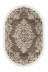 Alanur Home 762-Trend-Oval Eko Trend Djt Halı Yıkanabilir Kaymaz Taban 762 Oval Osmanlı Vizon 2