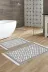 Alanur Home 769-eko-klozet-2-K-S Eko Trend Djt 2 Li Yıkanabilir Kaymaz Taban Banyo Paspas 769 Modern Gri (50 X 80 - 40 X 50) 1