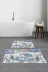 Alanur Home Alanur Trend Kaymaz Taban Dijital Banyo 2'li Klozet Takımı Kt488 Mavi 1
