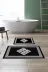 Alanur Home Alanur Trend Kaymaz Taban Dijital Banyo 2'li Klozet Takımı Kt492 Siyah 1