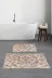 Alanur Home Alanur Trend Kaymaz Taban Dijital Banyo Takımı Kt446 Krem 1
