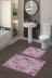 Alanur Home Alanur Trend Kaymaz Taban Dijital Banyo Takımı Kt495 Pembe 1