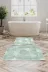 Alanur Home Alanur Trend Kaymaz Taban Dijital Banyo Takımı Kt448 Yeşil 1