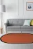 Alanur Home E5007-sckl-k-hali-oval Kaymaz Taban Djt Banyo Mutfak Salon Halı  Trend Saçaklı Oval Dokuma Desen E5007 1