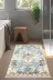 Alanur Home M12290-Trend-Banyo Eko Trend Djt Banyo Paspası Yıkanabilir Kaymaz Taban M12290 Vintage Mavi 1