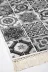 Alanur Home Mu144-Trend-Banyo Eko Trend Djt Banyo Paspası Yıkanabilir Kaymaz Taban Mu144 Patchwork Gri 4