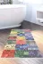 Alanur Home Mu148-Trend-Banyo Eko Trend Djt Banyo Paspası Yıkanabilir Kaymaz Taban Mu148 Patchwork Renkli 1
