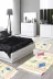 Alanur Home P1337-yatak-3-pcs-K-S Yıkanabilir Kaymaz Taban 3Lü Yatak Odası Takımı P1337 Modern Renkli 1