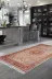 Alanur Home P1356-Trend-Banyo Eko Trend Djt Banyo Paspası Yıkanabilir Kaymaz Taban P1356 Vintage Kırmızı 3