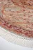 Alanur Home P1356-yatak-3-pcs-oval-K-S-Oval Eko Trend Djt Yıkanabilir Kaymaz Taban Oval 3 Lü Yatak Odası Takımı P1356 Vintage Kırmızı 3