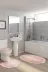 Alanur Home QUEENSO Queen Sarmaşık Şekilli Nakışlı 3 Lü Set Pudra 3