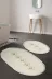 Alanur Home TYC00137423839 Eyfel Saçaklı Banyo 2'li Klozet Takımı Krem 1