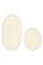 Alanur Home ZARO15 Zara Oval 2 Li Banyo Takımı (65 X 115 - 55 X 65 ) Krem 4