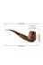 Altınışık Lületaşı dop20575541igo El Oyması Lületaşı Pipo – Blok Meerschaum Klasik Billiard Model, 9Mm Filtre Uyumlu Koleksiyonluk 3