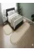 ALTUN CARPET FGHYUHUJIKL 3Lü Bej Modern Bej Post Pelüş Kaymaz Ponpon Saçaklı Yatak Odası Takımı 2 Adet 60*150 1 Adet 60*300 / 1