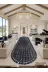 ALTUN CARPET GDRHTFGHJK Oval Modern Babil Antirasit Ponpon Saçakli Pelüş Hali Kaymaz Taban 13Ml Hav 2.2.kalinlik Var 4