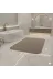 ALTUN CARPET GNFTEYRUTÖIYLUO Açik Kahve Vizyon Modern Düz Saçakli Pelüş Hali Kaymaz Tabanli Salon Halisi Koridor Halisi 3