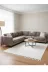 ALTUN CARPET HALIGYFJYTG Modern Karbeyaz Ponpon Saçakli Post Pelüş Kaymaz Taban Hali 1