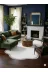 ALTUN CARPET HTRJYDYTFUIHOJKPP Modern Çift Kafali Post Ponpon Saçakli Pelüş Hali Salon Halisi Koridor Halisi 4