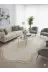 ALTUN CARPET MODERN SALON GFHCTJG Ponpon Saçakli Oval Modern Post Hali Pelüş Hali Çift Kafa Post 1
