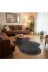 ALTUN CARPET RTHDY56TY7HJI 3Lükarbeyaz 6Renk Modern Post Pelüş Kaymazponpon Saçaklı Yatakodasıtakımı 1Adet 60*300 2Adet 60*150 2